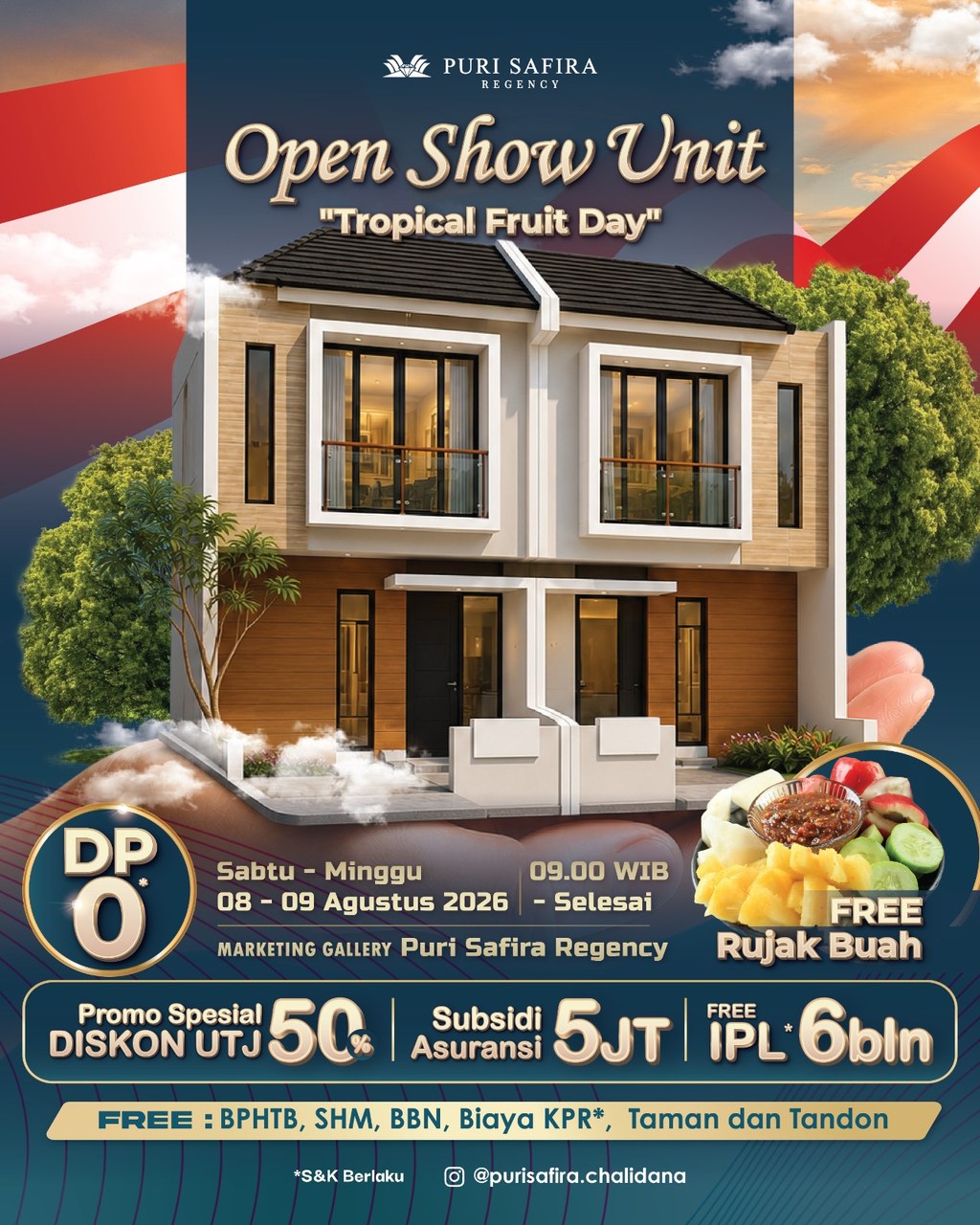 Open Show Unit - Puri Safira Regency