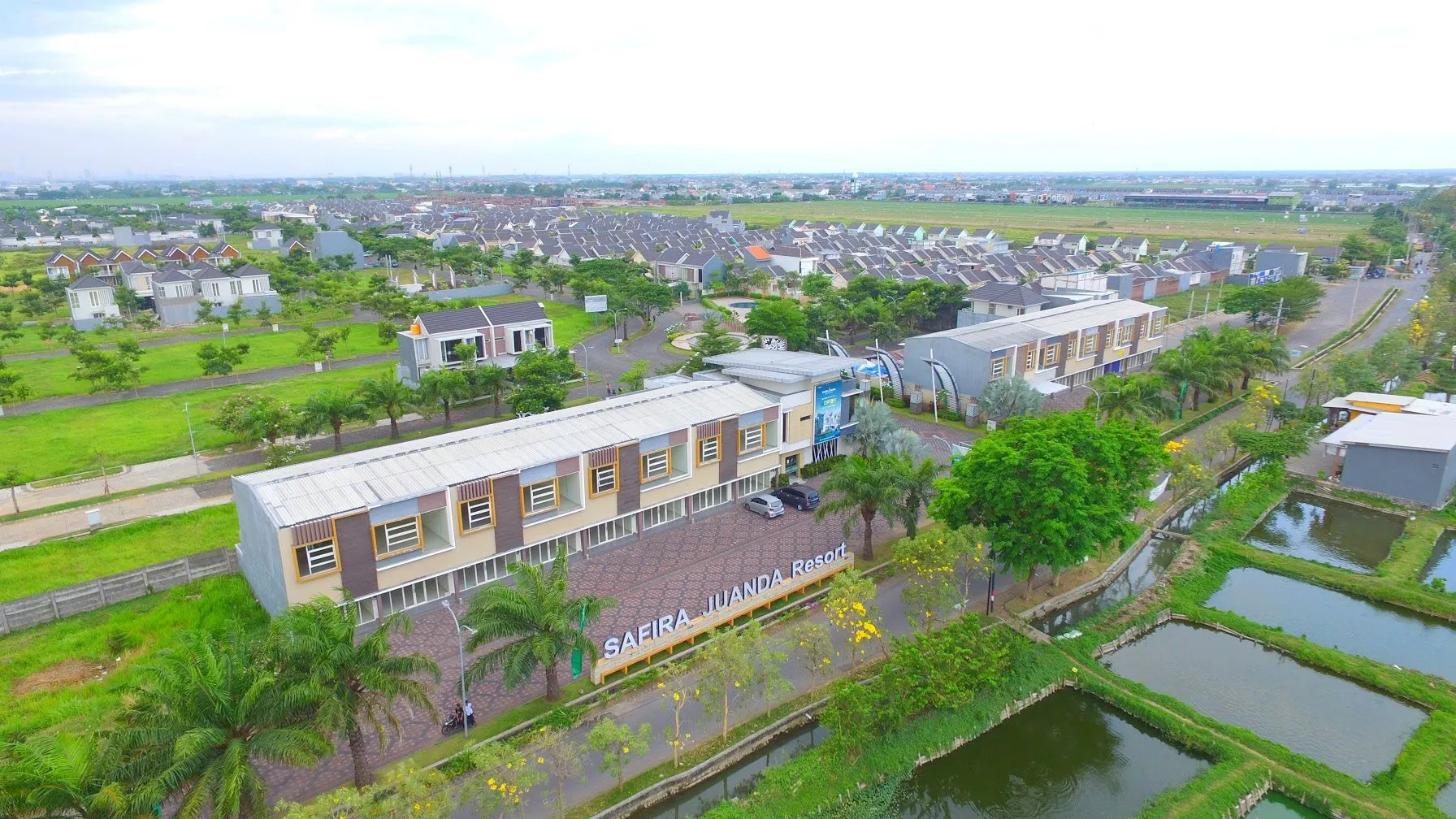 Aerial View of Juanda